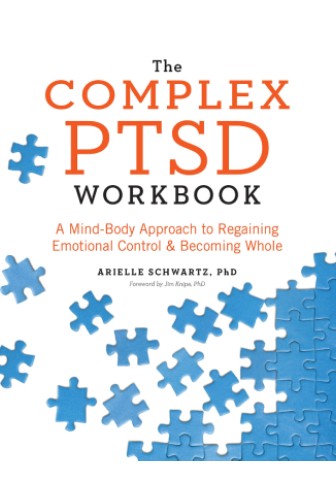 The Complex PTSD Workbook with puzzle in the cover.